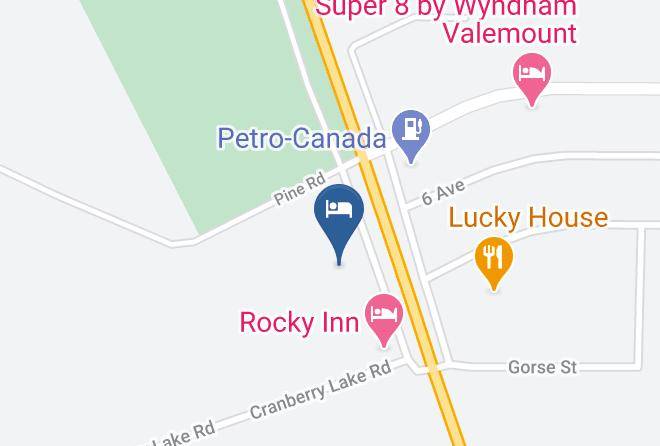 Fraser Fort George - Comfort Inn & Suites Mount Robson Maps