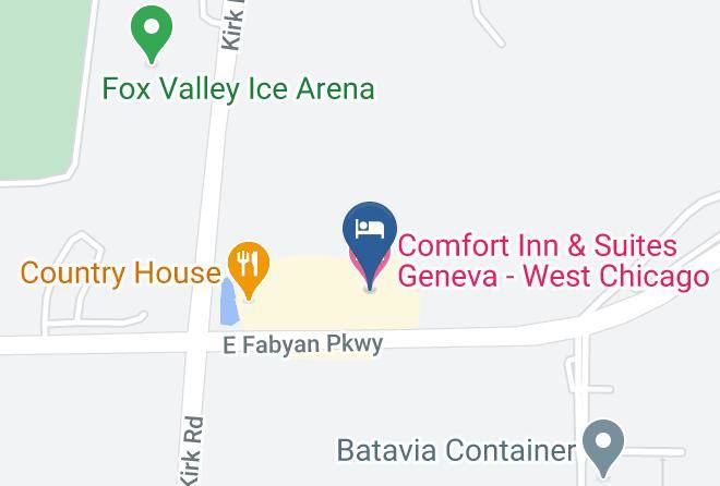 Kane - Comfort Inn & Suites Geneva West Chicago Maps