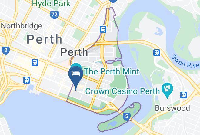 Perth - Comfort Inn & Suites Goodearth Perth Maps