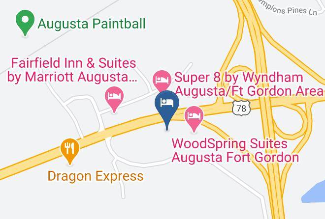 Richmond - Comfort Inn & Suites Gordon Hwy Maps