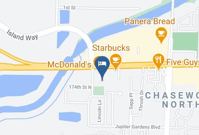 Palm Beach - Comfort Inn & Suites Jupiter I 95 Maps