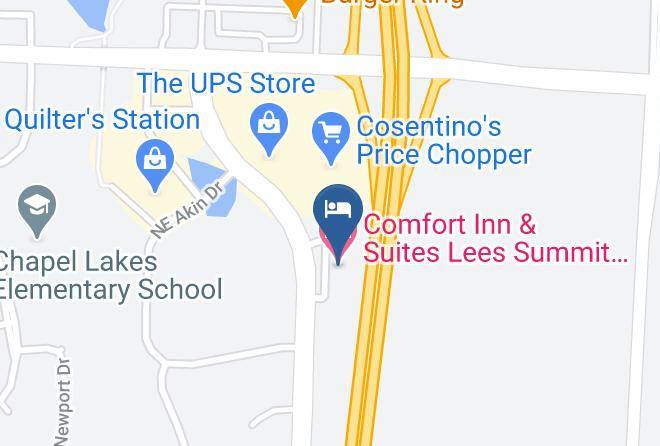 Jackson - Comfort Inn & Suites Lees Summit Kansas City Maps