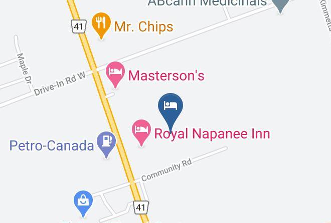 Lennox Addington - Comfort Inn & Suites Napanee Maps