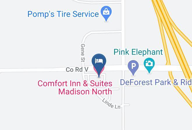 Dane - Comfort Inn & Suites Madison North Maps