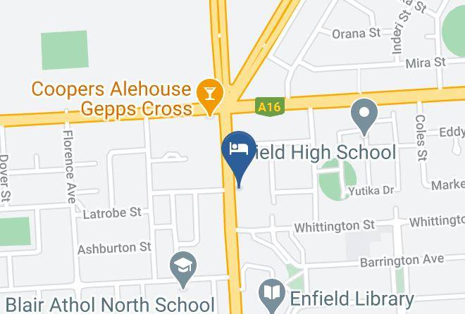Port Adelaide Enfield - Comfort Inn & Suites Manhattan Maps