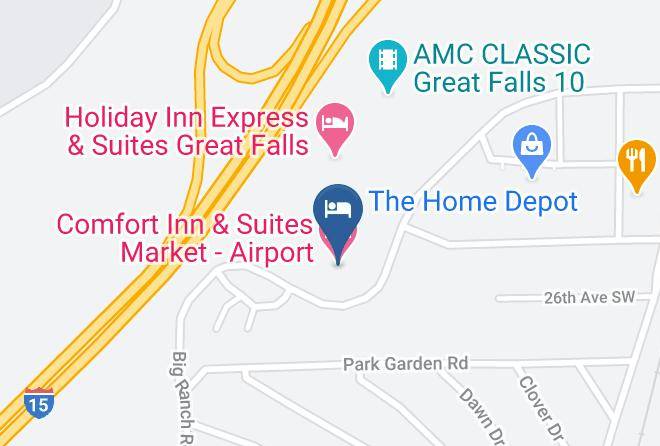Cascade - Comfort Inn & Suites Market Airport Maps