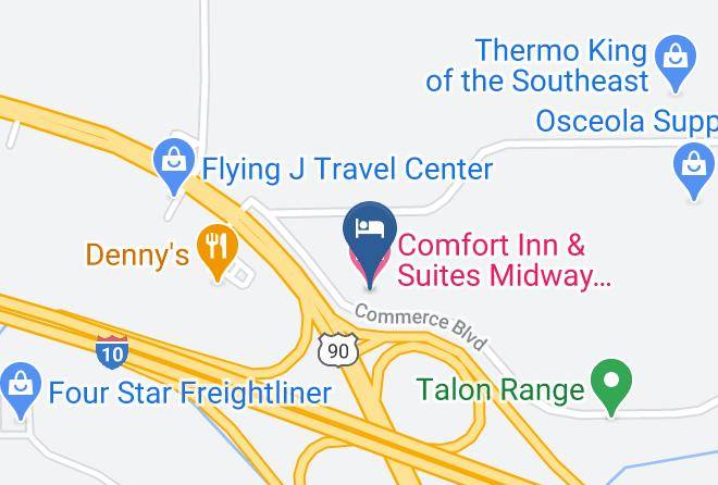 Gadsden - Comfort Inn & Suites Midway Tallahassee West Maps