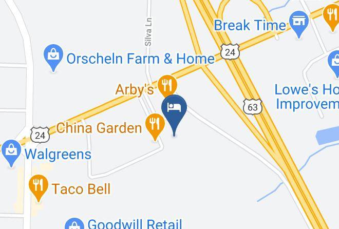 Randolph - Comfort Inn & Suites Moberly Maps