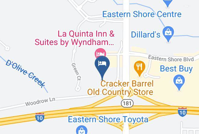 Baldwin - Comfort Inn & Suites Mobile Near Eastern Shore Centre Maps
