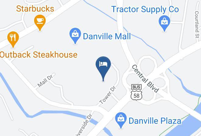 Danville City - Comfort Inn & Suites Near Danville Mall Maps