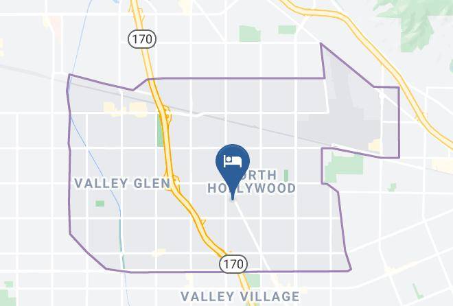 Los Angeles - Comfort Inn & Suites Near Universal N Hollywood Burbank Maps
