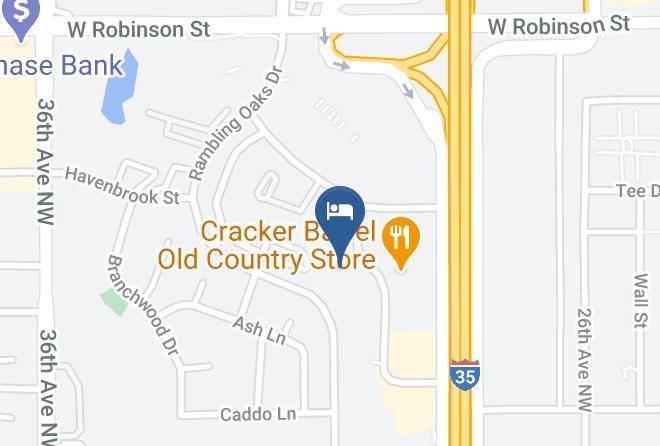 Cleveland - Comfort Inn & Suites Norman Near University Maps