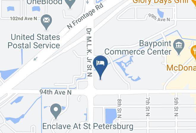 Pinellas - Comfort Inn & Suites Northeast Gateway Maps