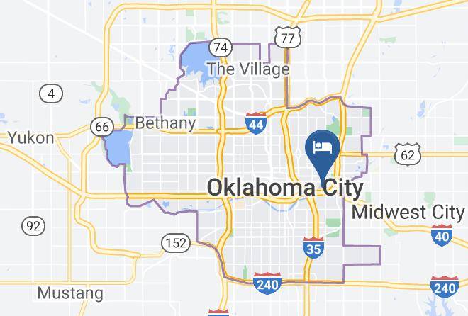 Oklahoma - Comfort Inn & Suites Oklahoma City Near Bricktown Maps
