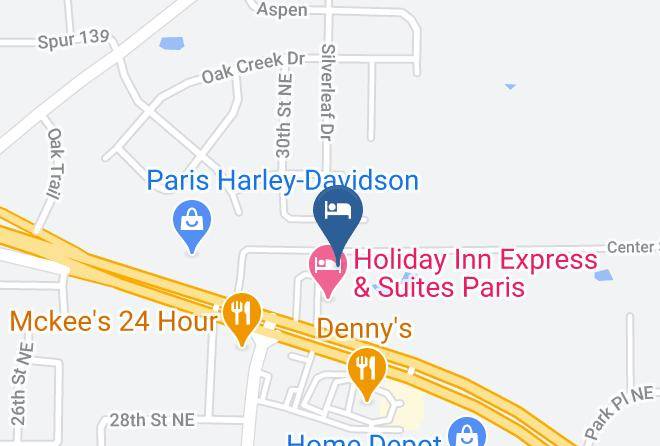 Lamar - Comfort Inn & Suites Paris Maps