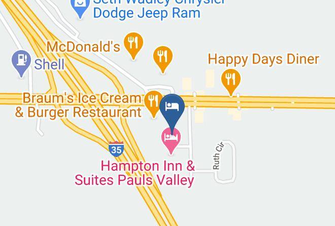 Garvin - Comfort Inn & Suites Pauls Valley City Lake Maps