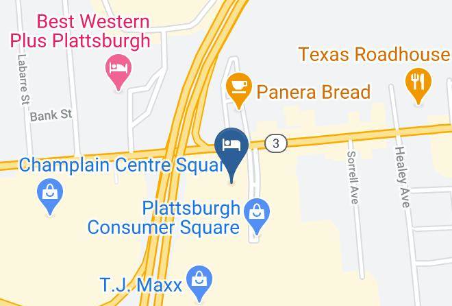 Clinton - Comfort Inn & Suites Plattsburgh Morrisonville Maps