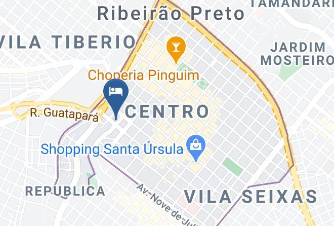 Ribeirao Preto - Hplus Executive Inn Ribeirao Preto Maps
