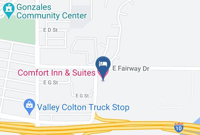 San Bernardino - Comfort Inn & Suites Colton Maps
