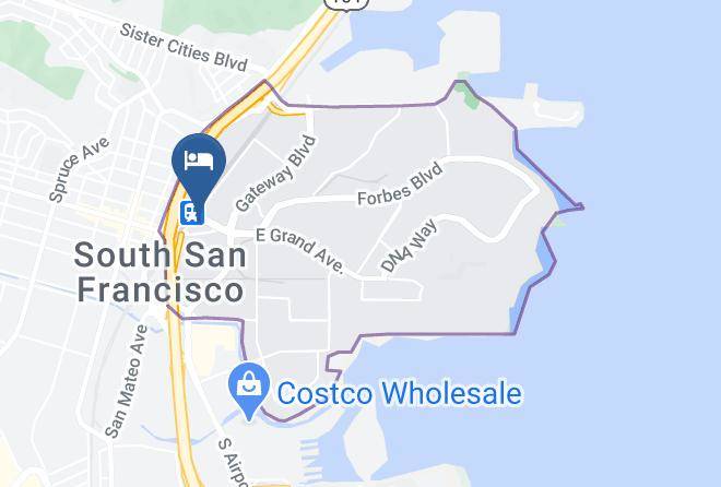 San Mateo - Comfort Inn & Suites Maps