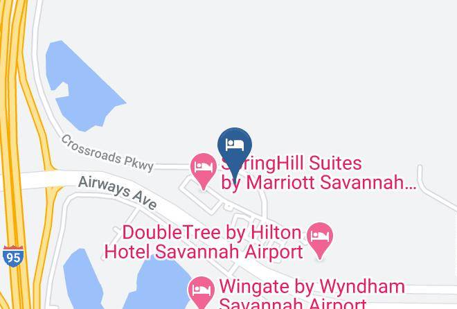 Chatham - Comfort Inn & Suites Savannah Airport Maps