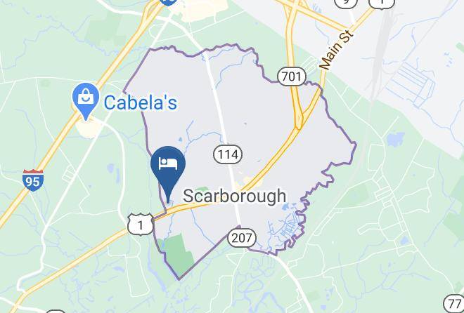 Cumberland - Comfort Inn & Suites Scarborough Portland Maps