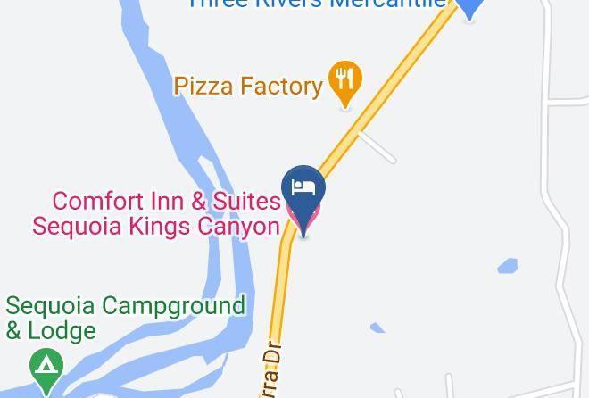 Tulare - Comfort Inn & Suites Sequoia Kings Canyon Maps