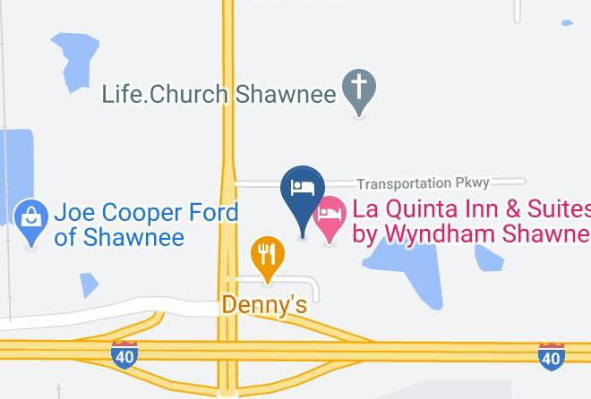 Pottawatomie - Comfort Inn & Suites Shawnee North Near I 40 Maps