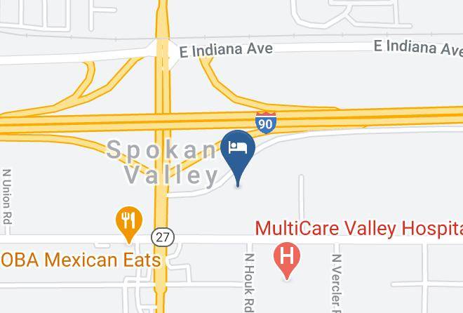 Spokane - Comfort Inn & Suites Spokane Valley Maps