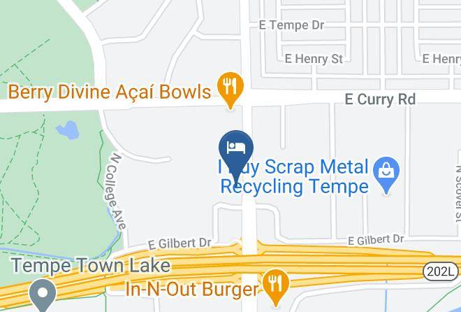 Maricopa - Comfort Inn & Suites Tempe Phoenix Sky Harbor Airport Maps