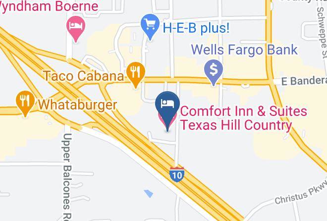Kendall - Comfort Inn & Suites Texas Hill Country Maps
