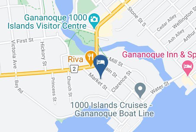 Leeds Grenville - Comfort Inn & Suites Thousand Islands Harbour District Maps