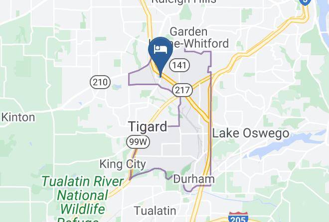 Washington - Comfort Inn & Suites Tigard Near Washington Square Maps