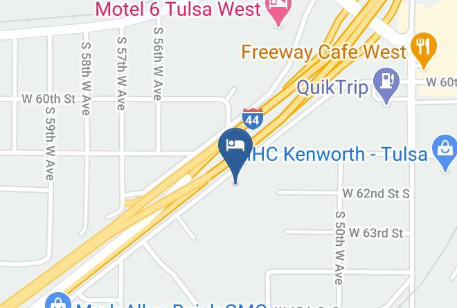 Creek - Comfort Inn & Suites Tulsa I 44 West Rt 66 Maps