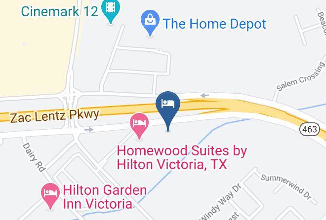 Victoria - Comfort Inn & Suites Victoria North Maps