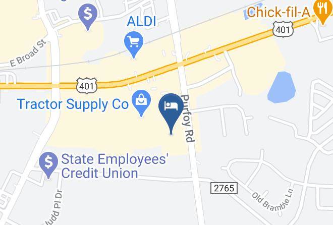 Wake - Comfort Inn & Suites Fuquay Varina Maps