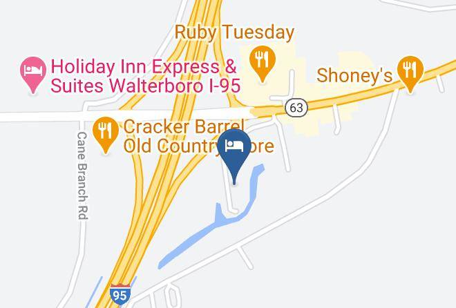 Colleton - Comfort Inn & Suites Walterboro I 95 Maps