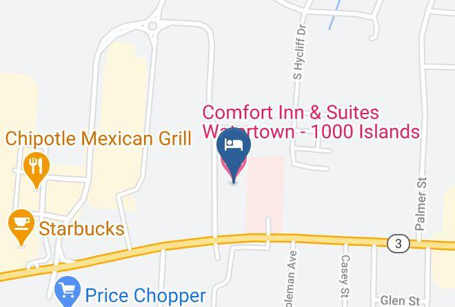 Jefferson - Comfort Inn & Suites Watertown 1000 Islands Maps