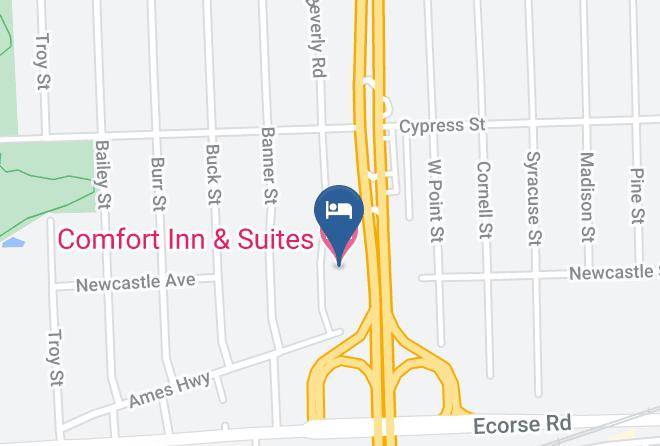 Wayne County - Comfort Inn & Suites Maps