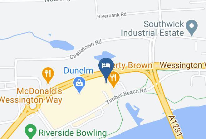 Sunderland - Comfort Inn Sunderland Maps