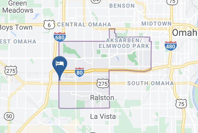 Comfort Inn Sw Omaha I 80 Map