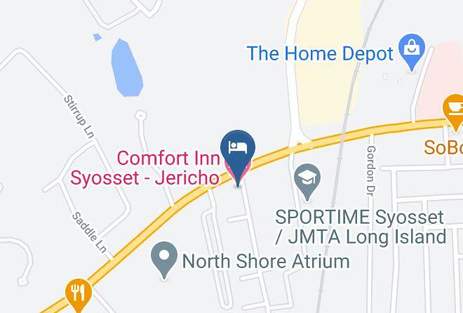 Nassau - Comfort Inn Syosset Long Island Maps