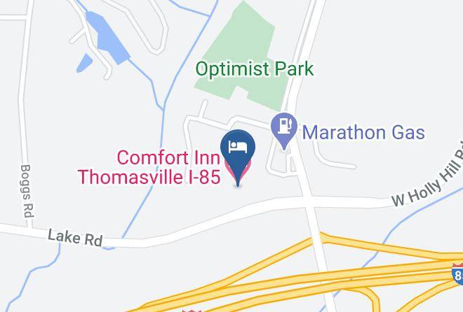 Davidson - Comfort Inn Thomasville I 85 Maps