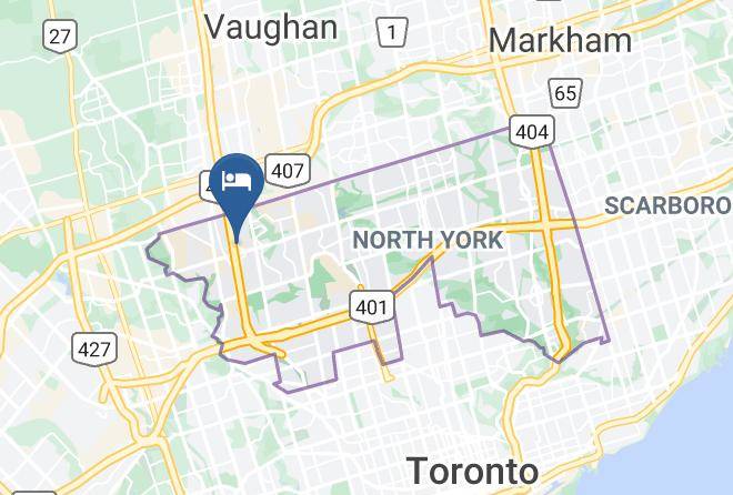 Toronto - Comfort Inn Toronto North Maps
