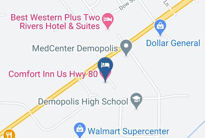 Marengo - Comfort Inn Us Hwy 80 Maps
