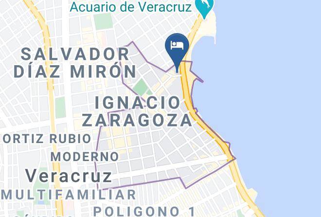 Veracruz Ignacio Zaragoza - Comfort Inn Veracruz Maps
