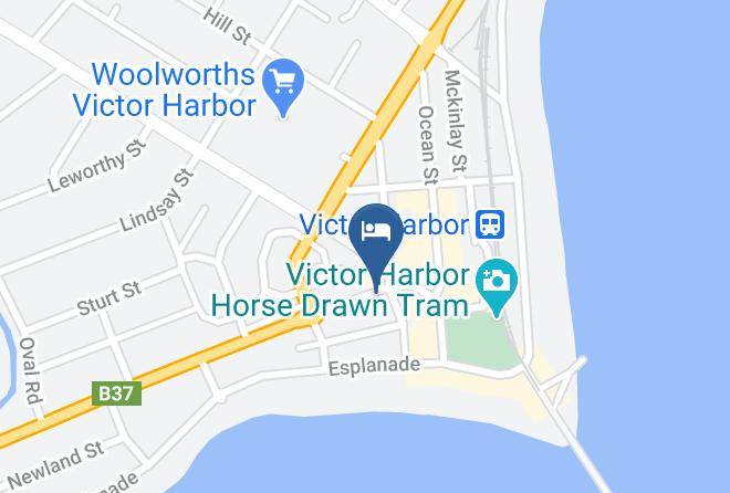 Comfort Inn Victor Harbor Map