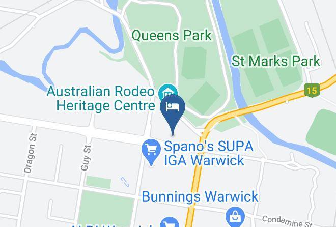 Southern Downs - Warwick Settlers Inn Maps