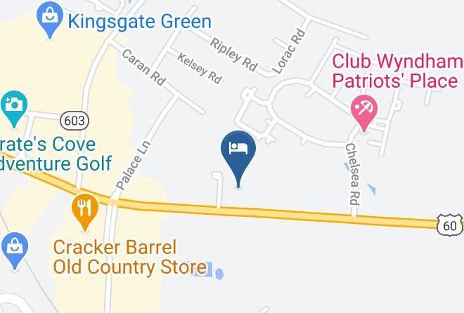 York - Comfort Inn Williamsburg Gateway Maps