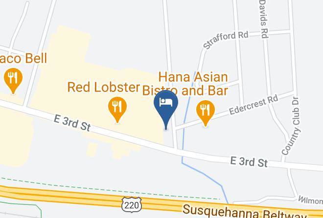 Lycoming - Comfort Inn Williamsport Maps